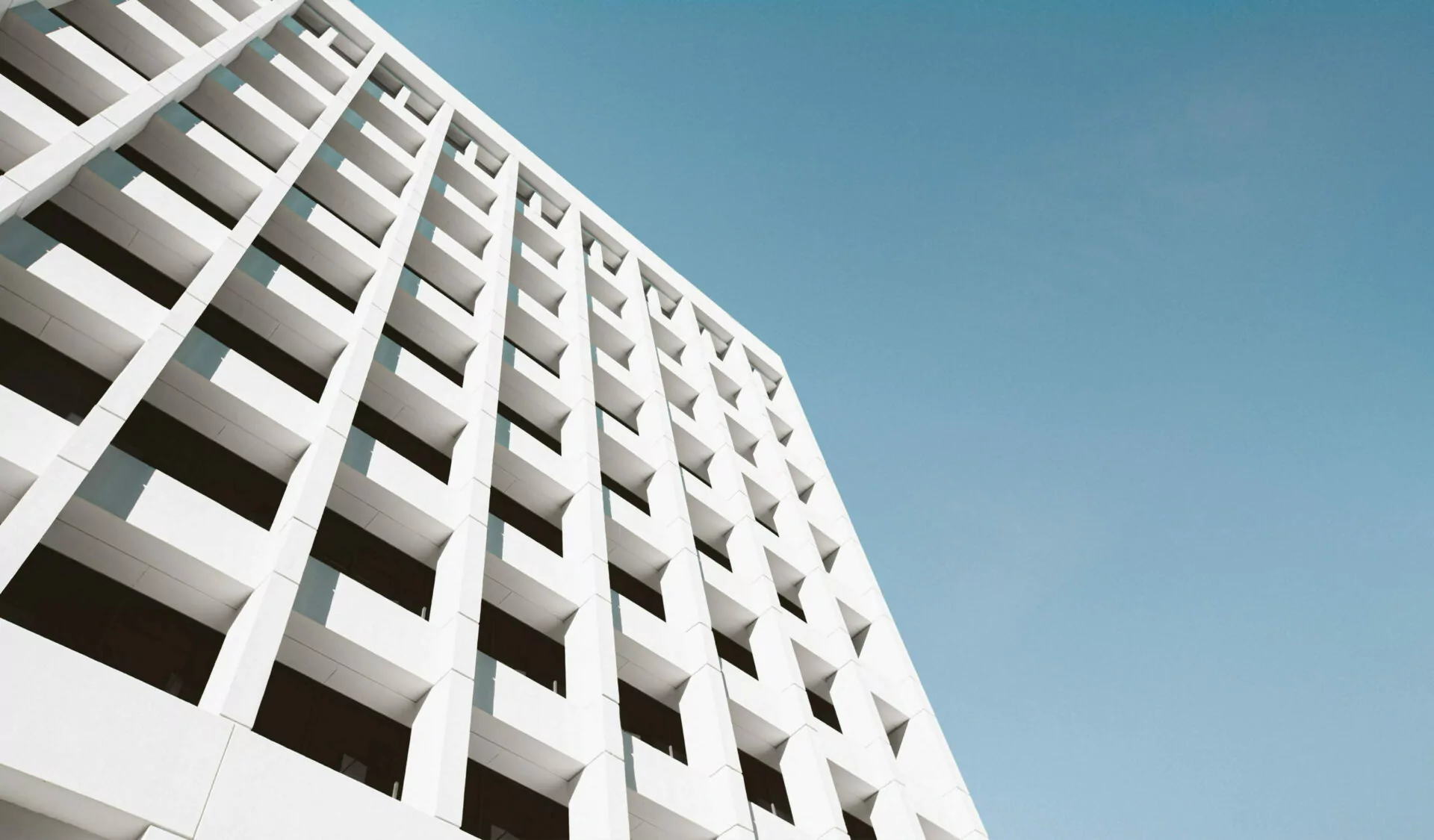 Modern architectural facade